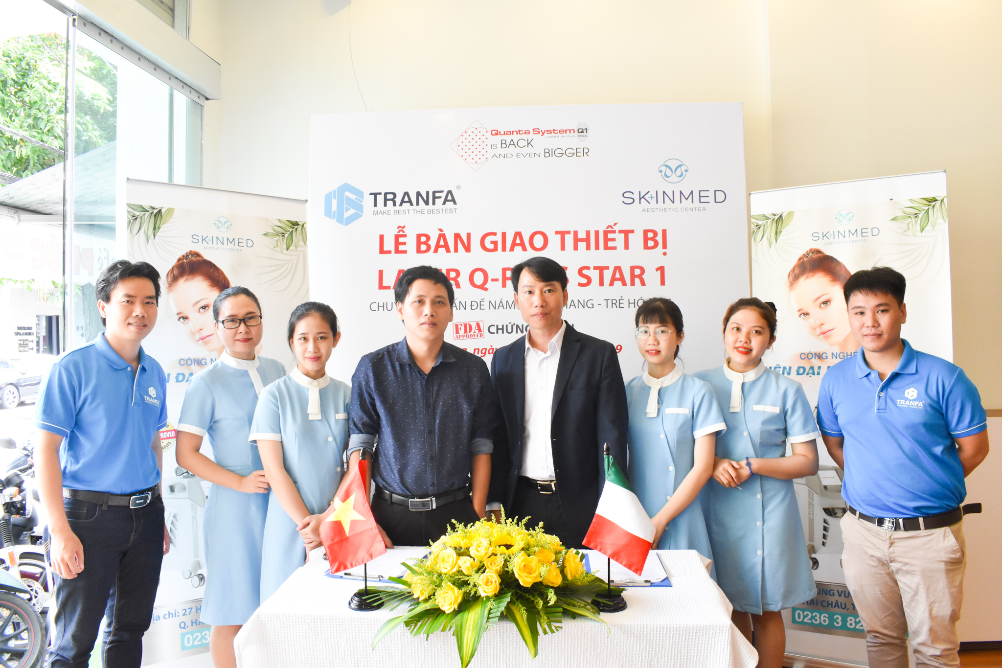 le-chuyen-giao-may-tri-nam-q-plus-star-i-cho-skinmed-beauty-center-da-nang-5