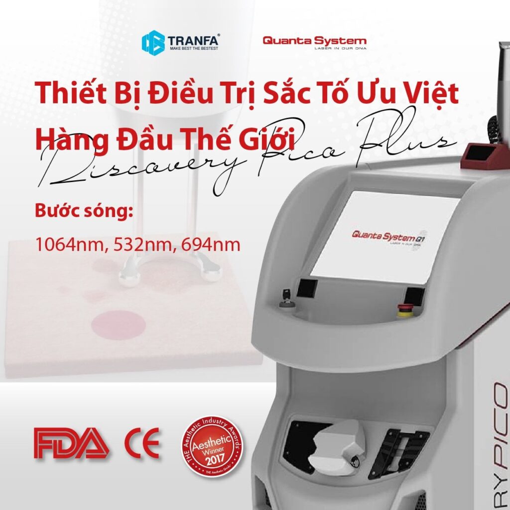 Thiết bị thẩm mỹ giúp điều trị sắc tố hàng đầu thế giới - DISCOVERY PICO PLUS