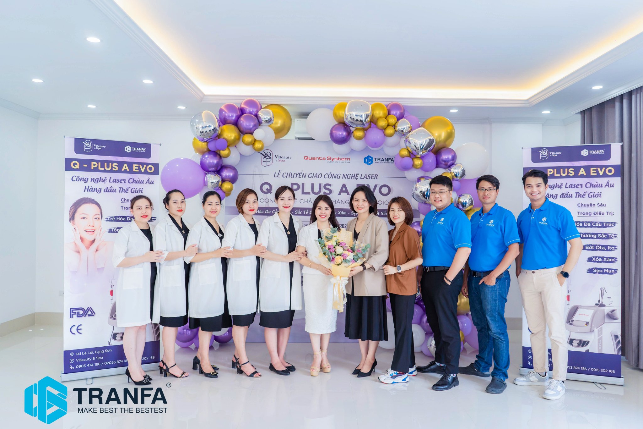 tong-quan-le-chuyen-giao-cong-nghe-q-plus-a-evo-cho-v-beauty-spa